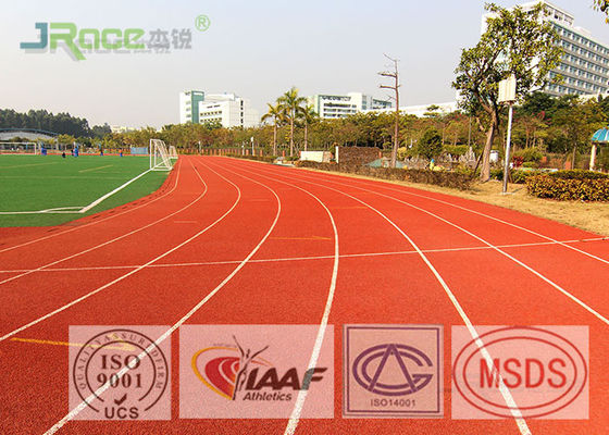 Custom Polyurethane Track Surface Anti Static For High School / College